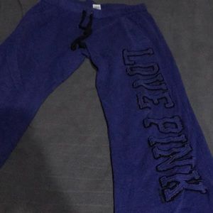 Pink VS Sweat pants